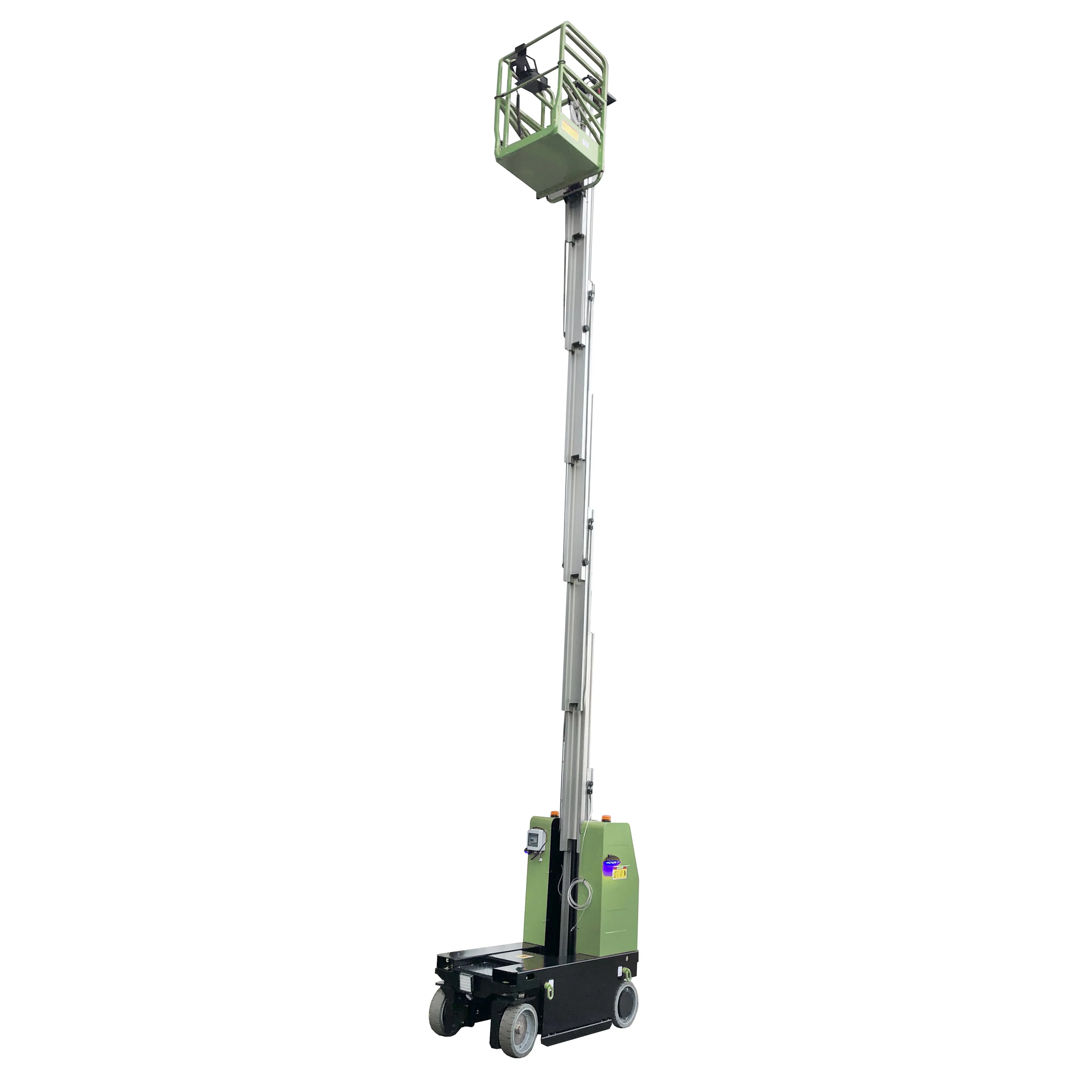 6m Single Mast Aluminum Aerial Lift Platform Electric Vertical Lift