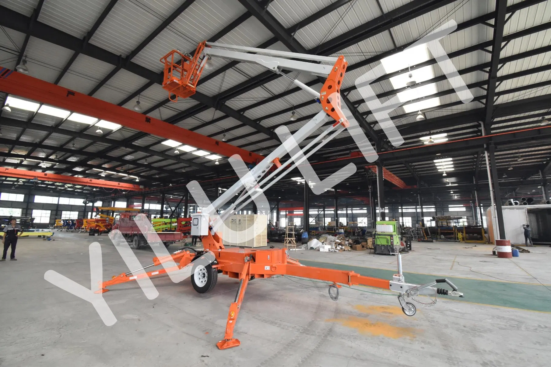 10~24m Electric Hydarulic Aerial Towable Boom Lift