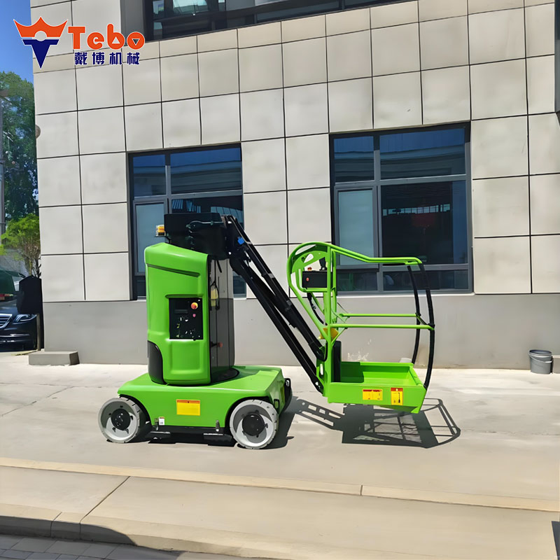 Electric Vertical Mast Lift for Warehouse and Workshop Operations