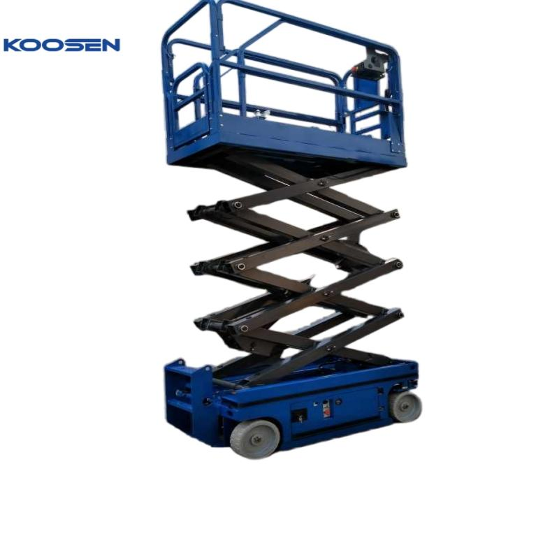 High-Performance Koosen Self-Propelled Scissor Lift with Safety Features