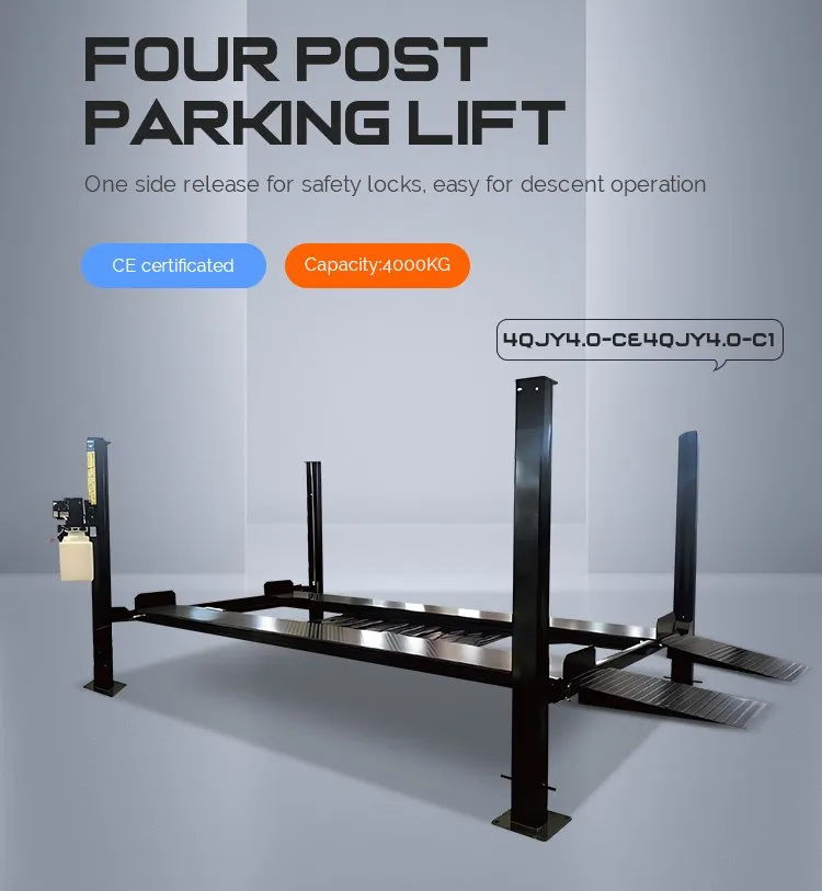 Professional 4-Post Car Lift