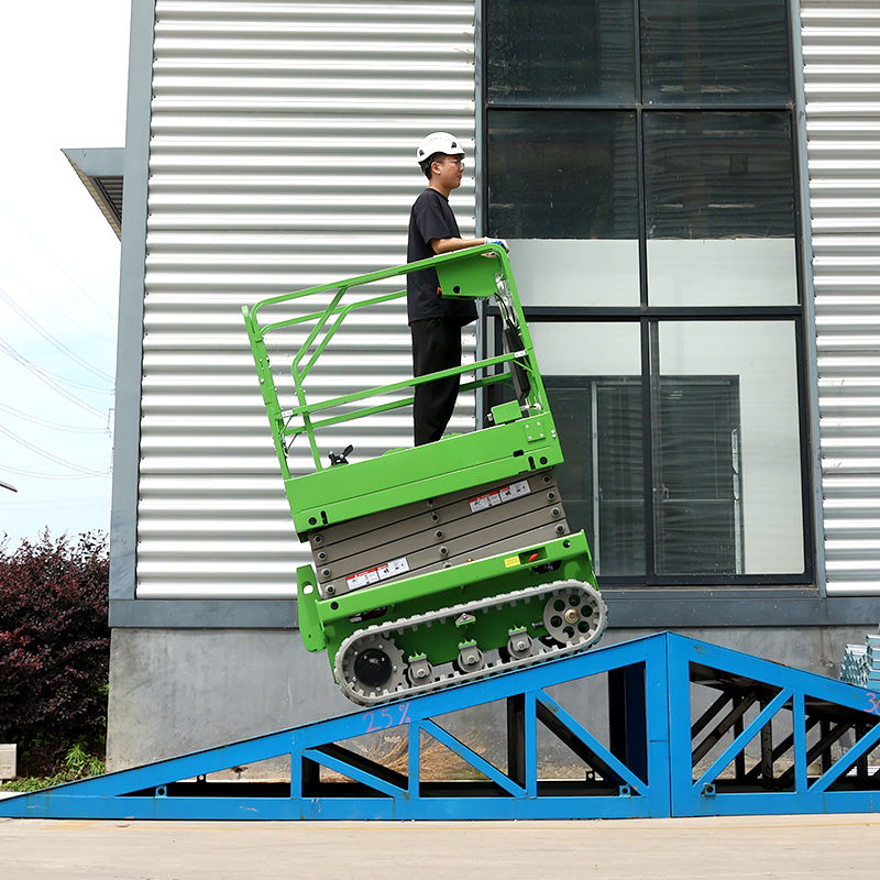 3m-16m Mobile Mini Manlift Automatic Aerial Work Platform Electric Self-Propelled Scissor Lift