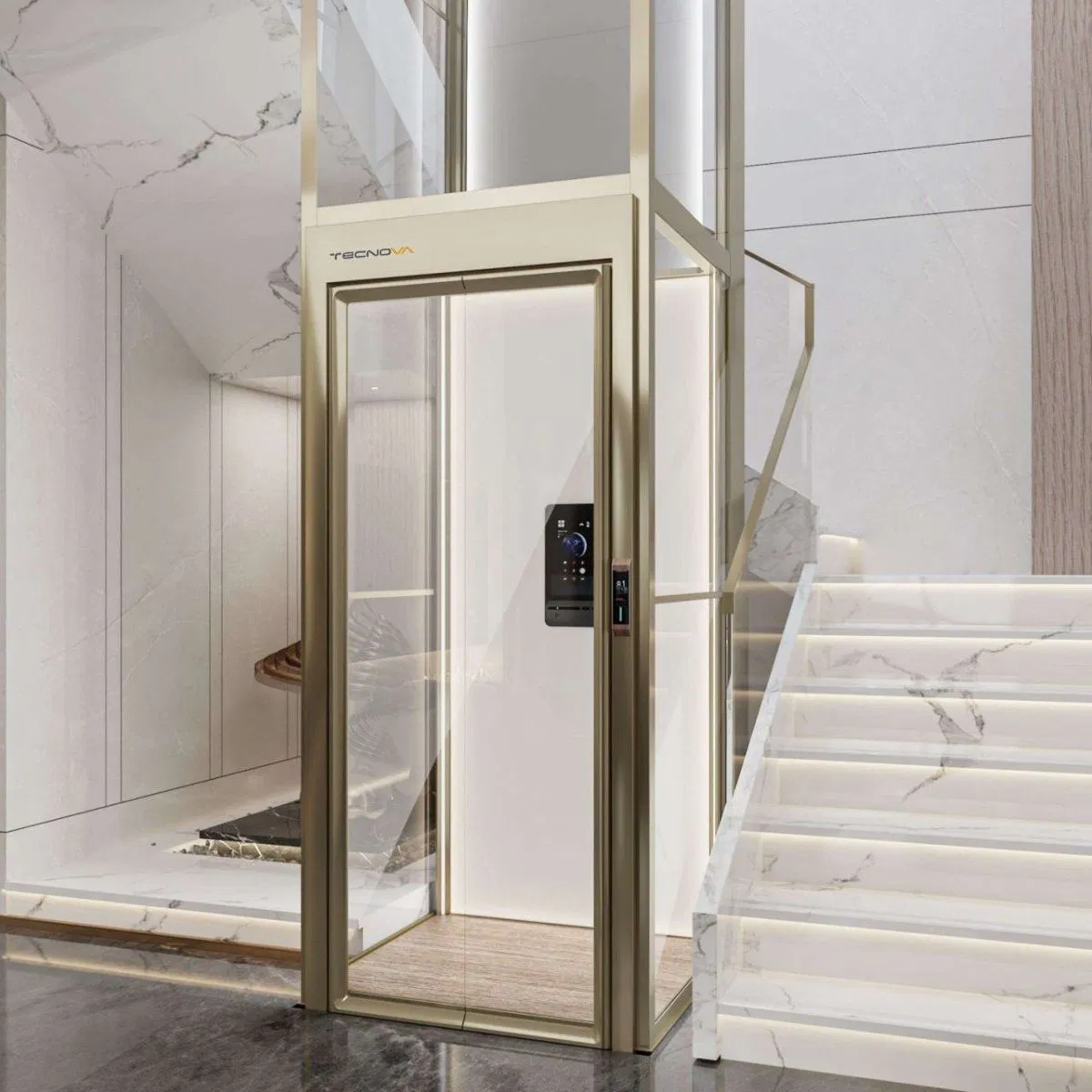 Villa Elevator Residential Platform Different Design Home Elevator Lift