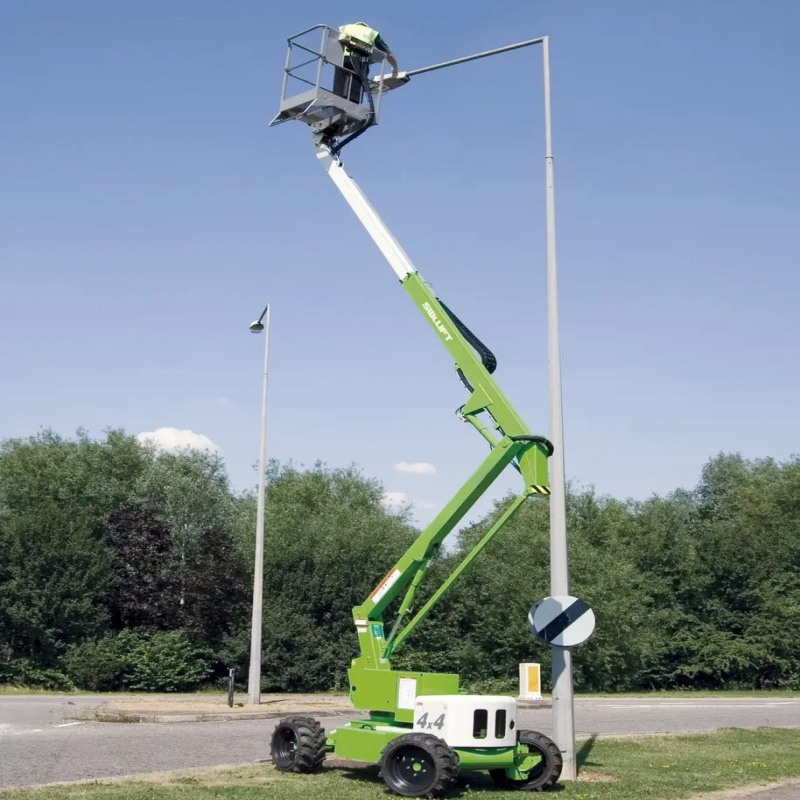 Innovative 0.7m Width 1.4m Length Articulating Boom Lift for Smart Narrow Space Work