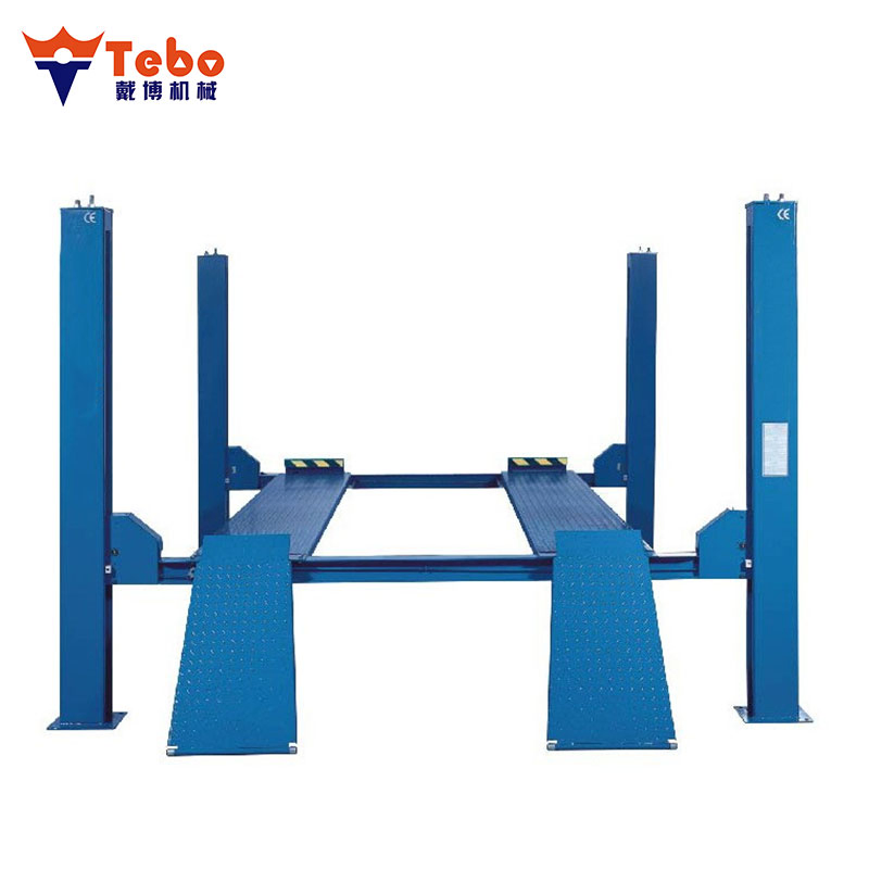 Hydraulic 4 Post Car Lift for Vehicle Maintenance Service