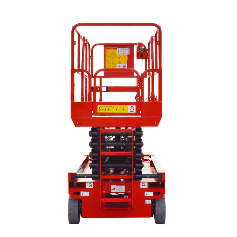 Compact Hydraulic Electric Scissor Lift for Indoor Use
