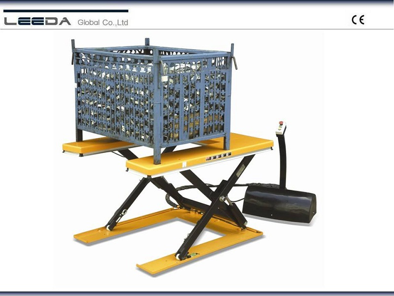 1500kg "U" Low Profile Electric Lift Table Hl-U1500