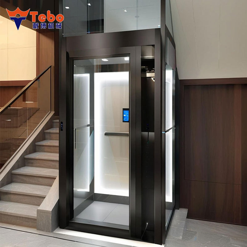 2-6 Floors Small Residential Elevator House Villa Domestic Lift Hydraulic Passenger Home Lifts Platform