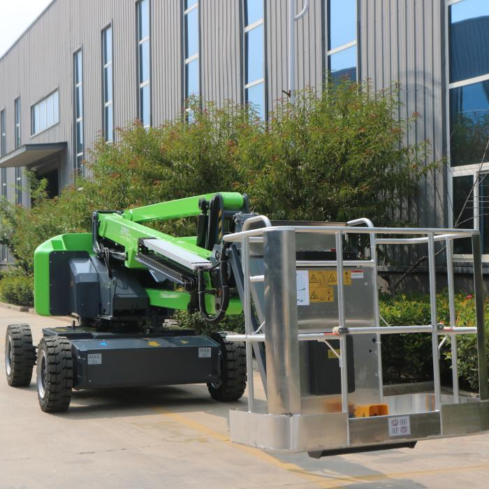 16m 18m Construction Building Lifting Equipment Self-Propelled Electric Powered Articulating Boom Lifts