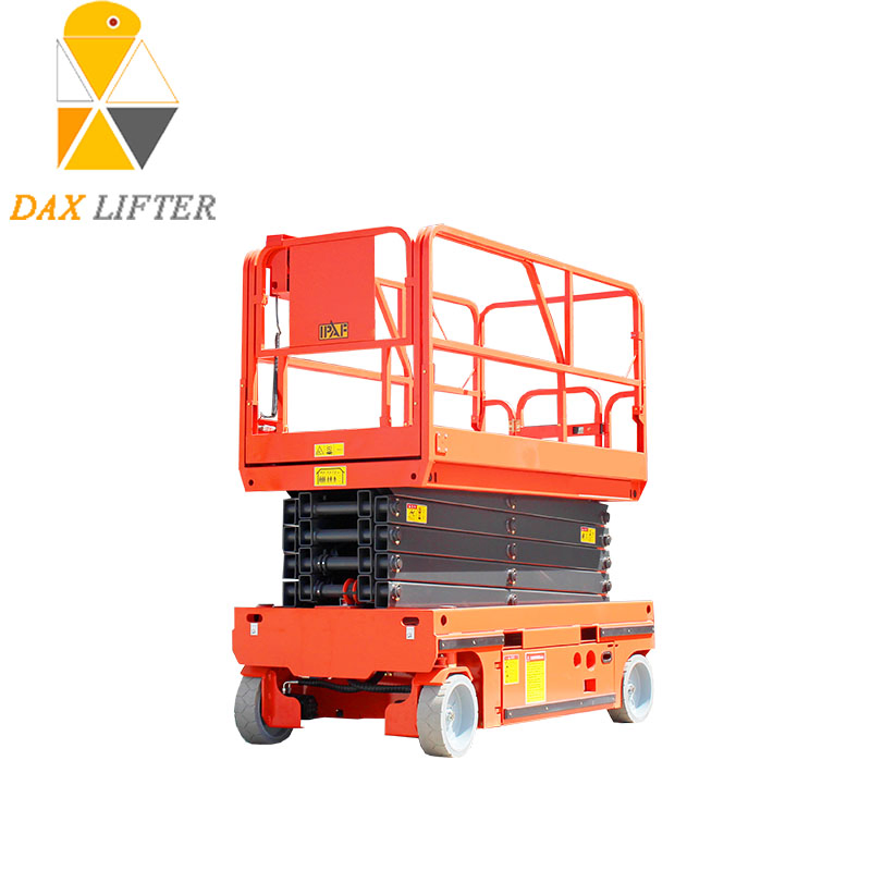 Self Propelled Mini One Two Man Lift Battery Hydraulic Electric Aerial Mobile Scissor Lift