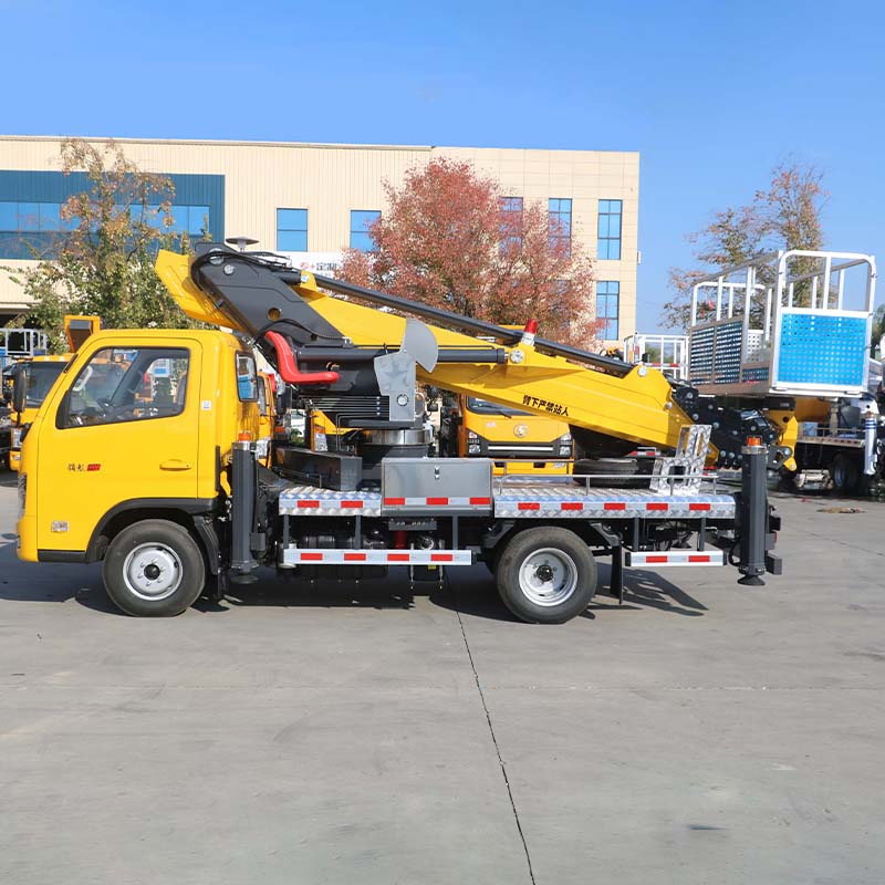 Robust Aerial Work Platform Rough Terrain Boom Lift 60m Telescopic Boom Lift