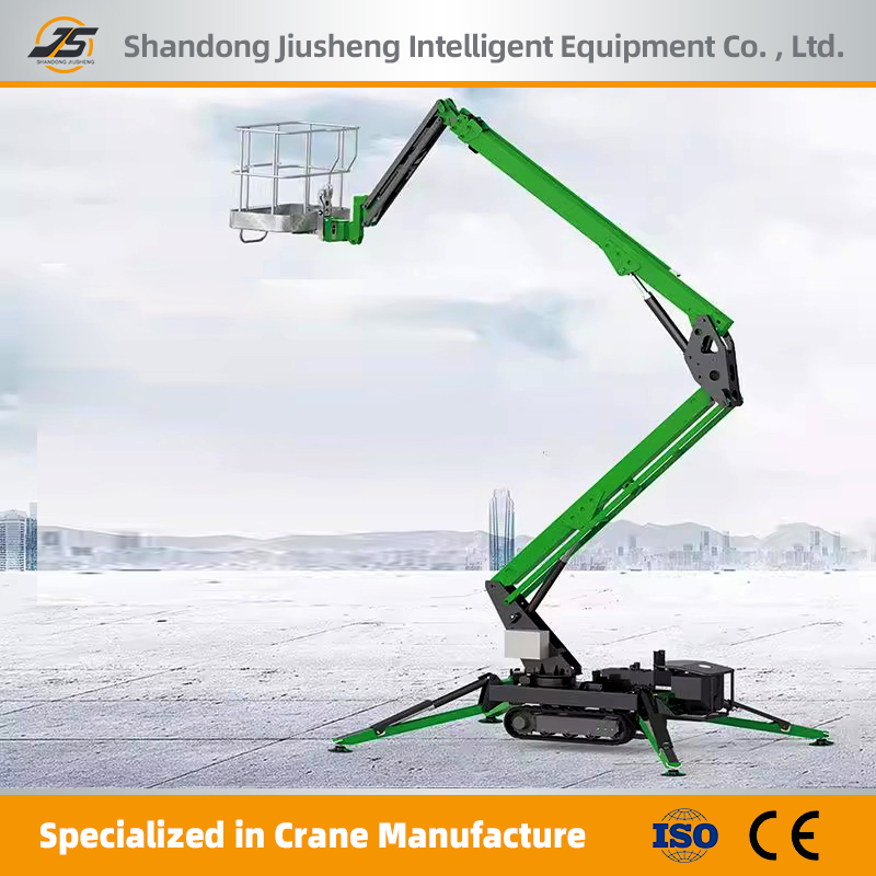 Crawler Telescopic Boom Spider Lifting Platform Electric Aerial Work Engineering Diesel Lift