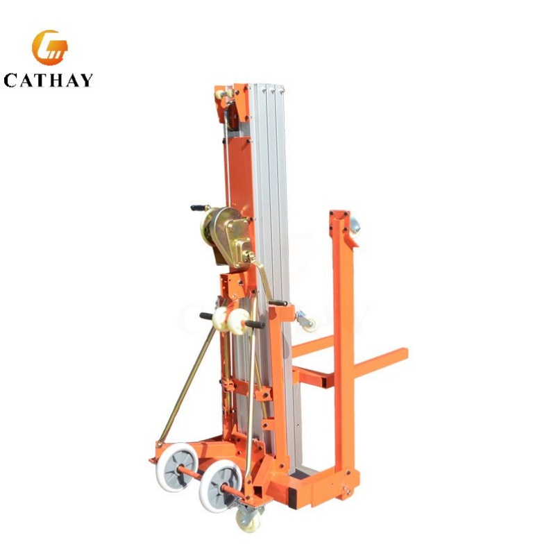 Cathay Brand 340kg 320kg 300kg 280kg Portable Aluminum Alloy Manual Material Lift