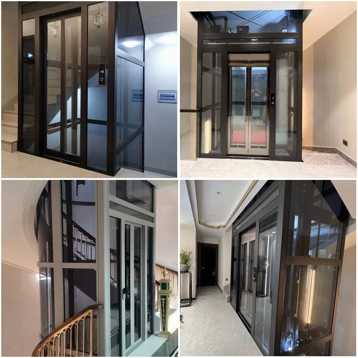 in Home Passenger Elevators Machine Roomless Residential Elevator Lift for House
