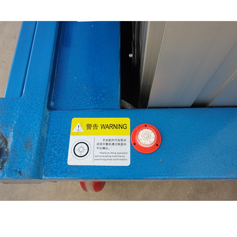 Single Mast Vertical Aluminum Electric Telescopic One Man Lift