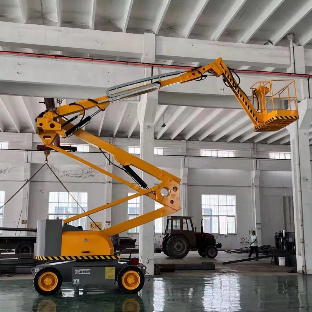 Self-Propelled Boom Lift Aerial Work Equipment Electric Aerial Platforms Articulating Boom Lift