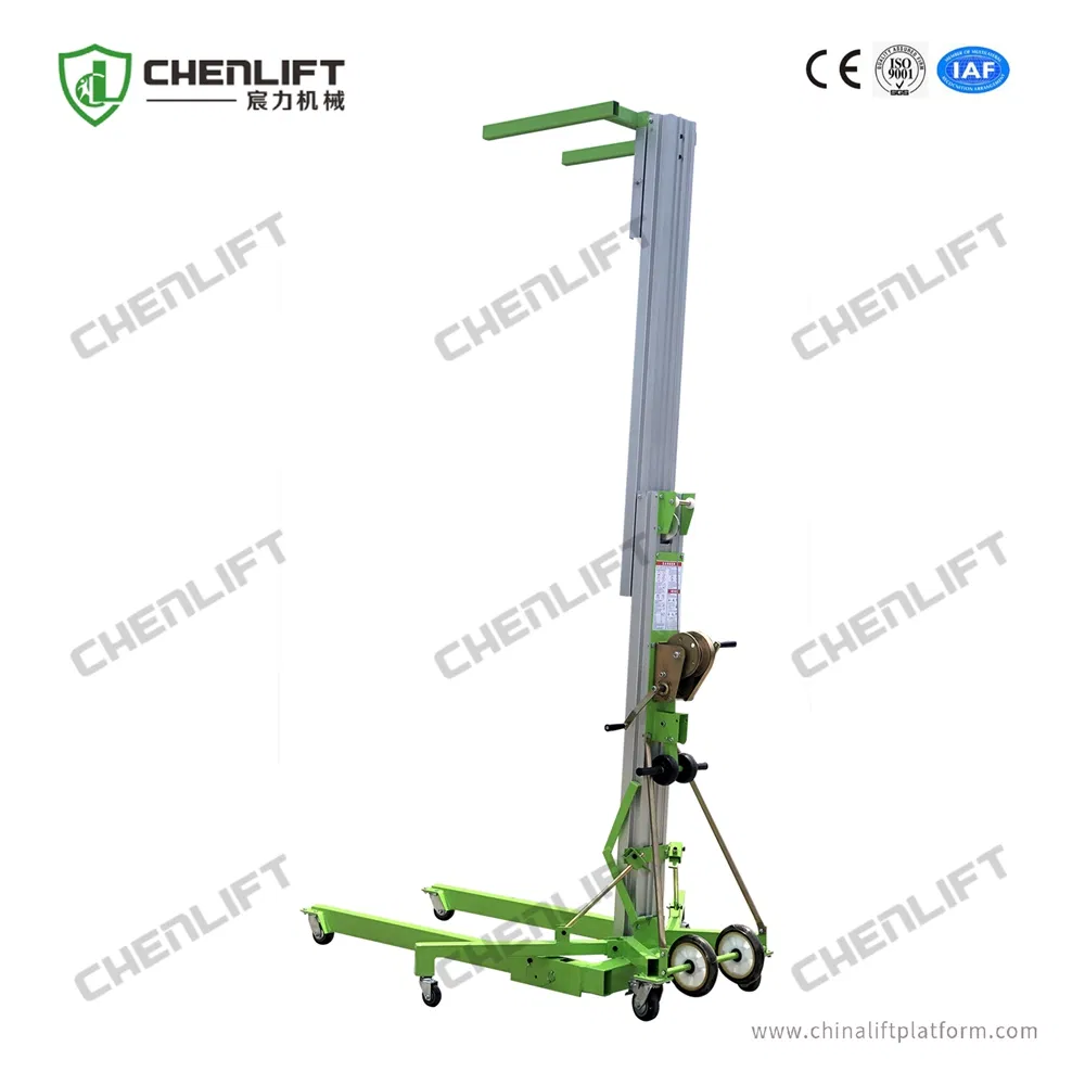 363kg Load Manual Alloy Material Aluminum Lift