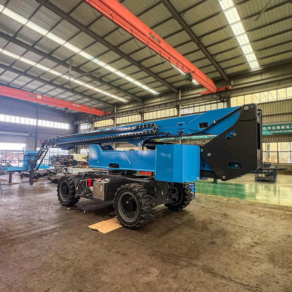 Electric Boom Lift Side View