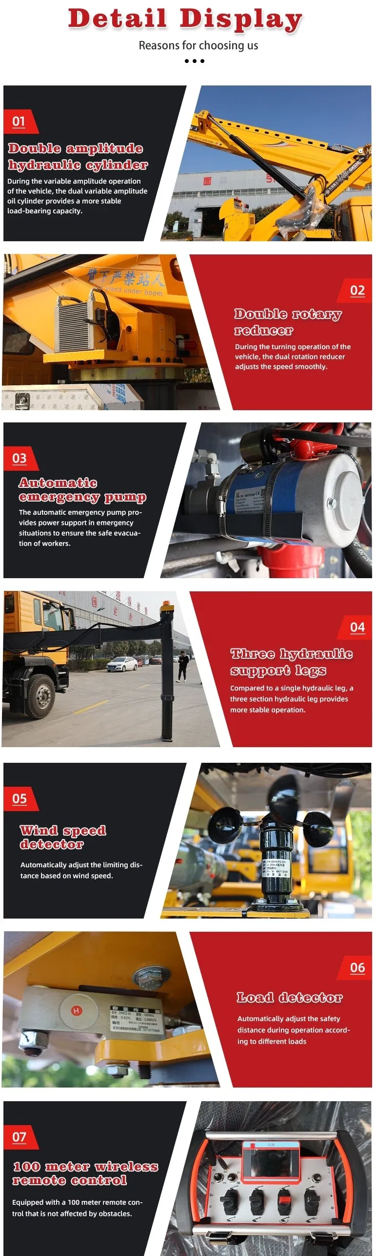 Product Advantages Display