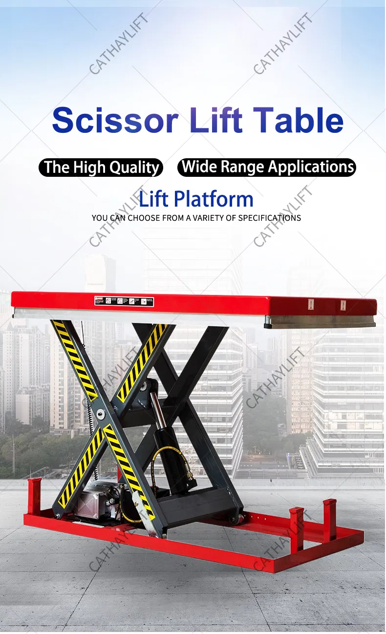Stationary Hydraulic Scissor Lifter
