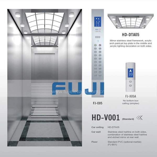 FUJI Goods Elevator Residential Home Lift Passenger Lift for Sale
