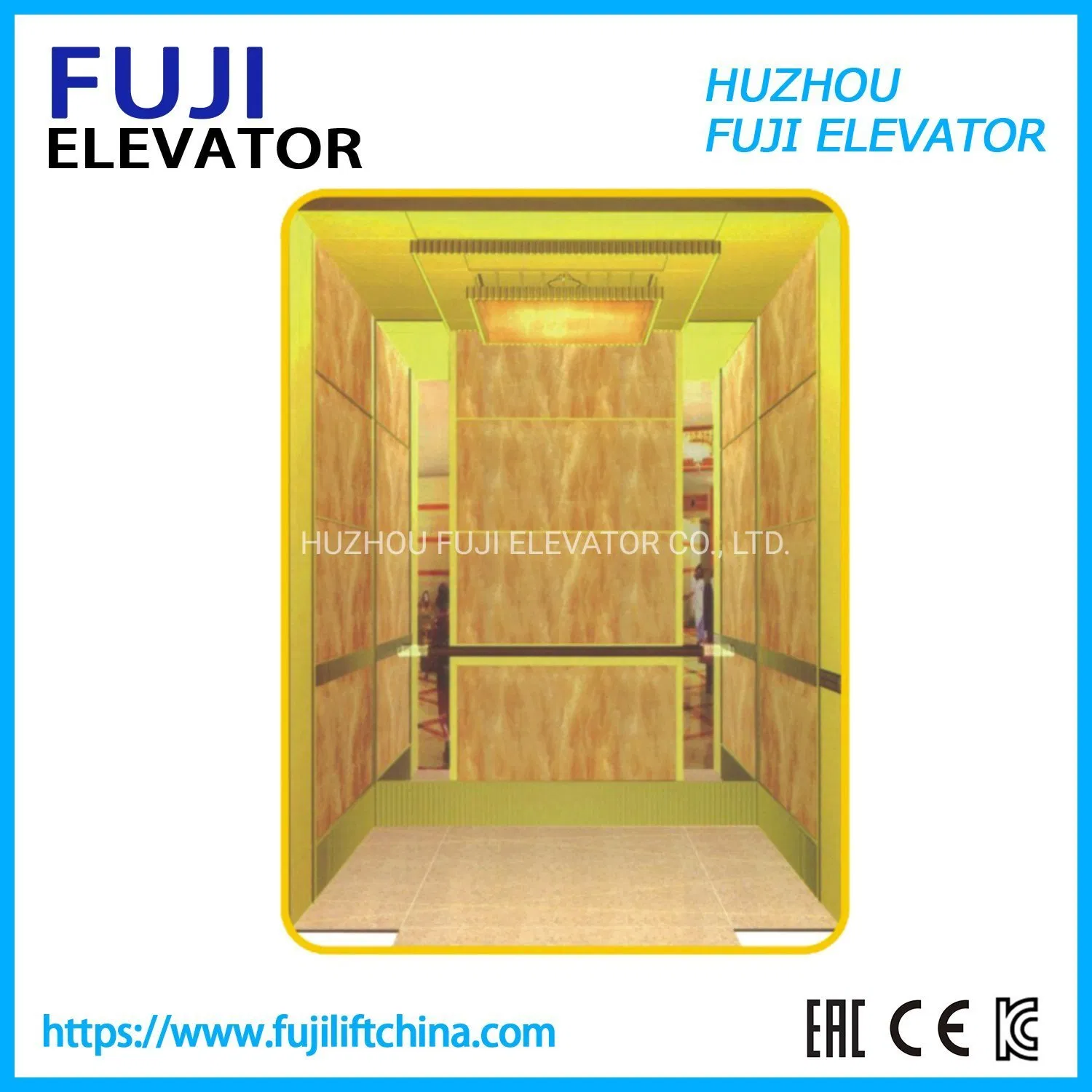 FUJI China Factory Passenger Elevator Home Lifts with Cheap Price Vvvf Control Residential Lift