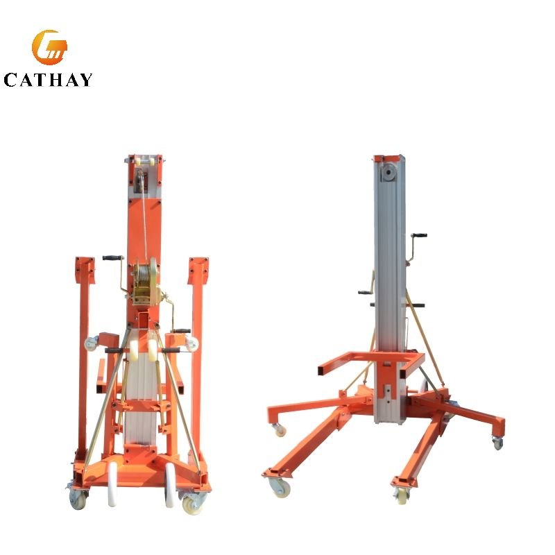 EU USA Cheap Mobile Portable Heavy-Duty General Purpose Manual Material Lift