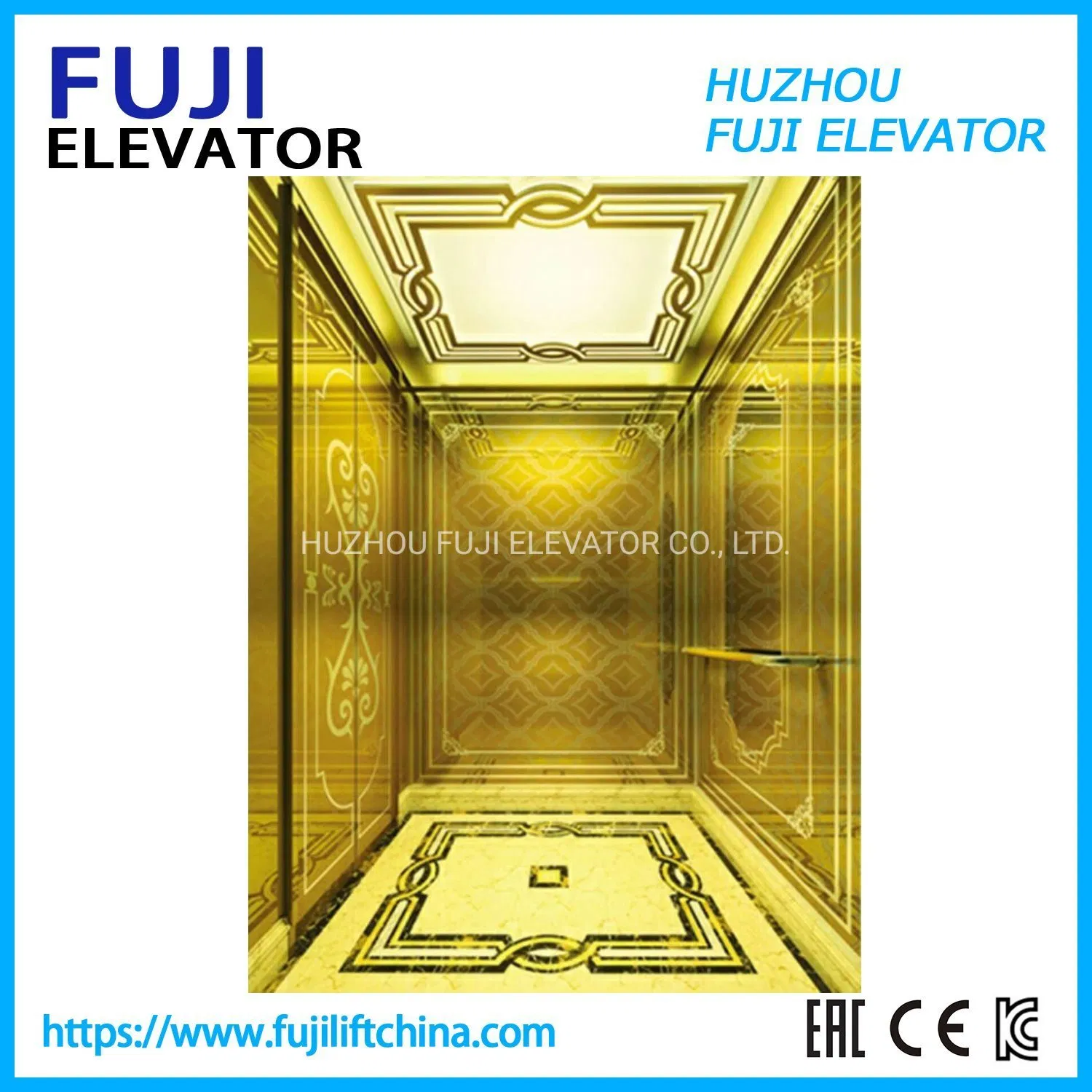 FUJI China Factory Passenger Elevator Home Lifts with Cheap Price Vvvf Control Residential Lift