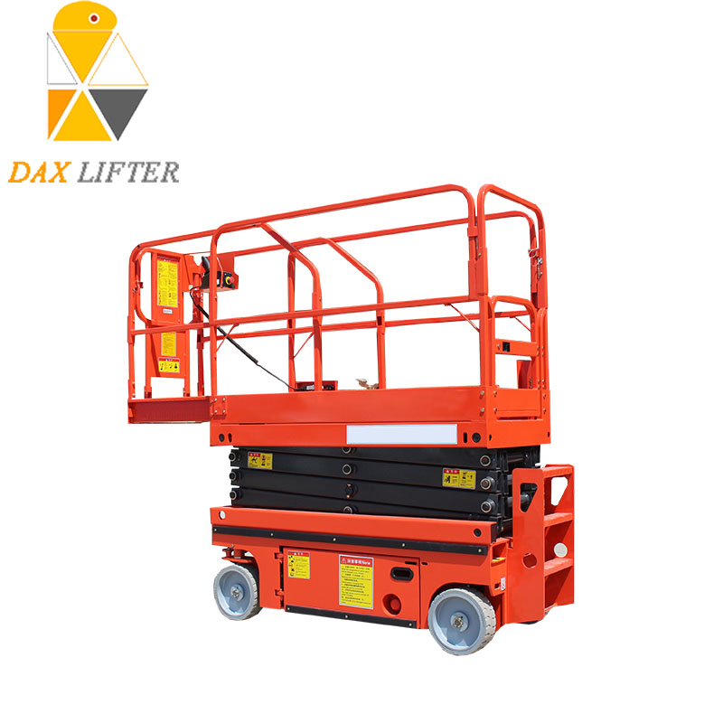 Self Propelled Mini One Two Man Lift Battery Hydraulic Electric Aerial Mobile Scissor Lift