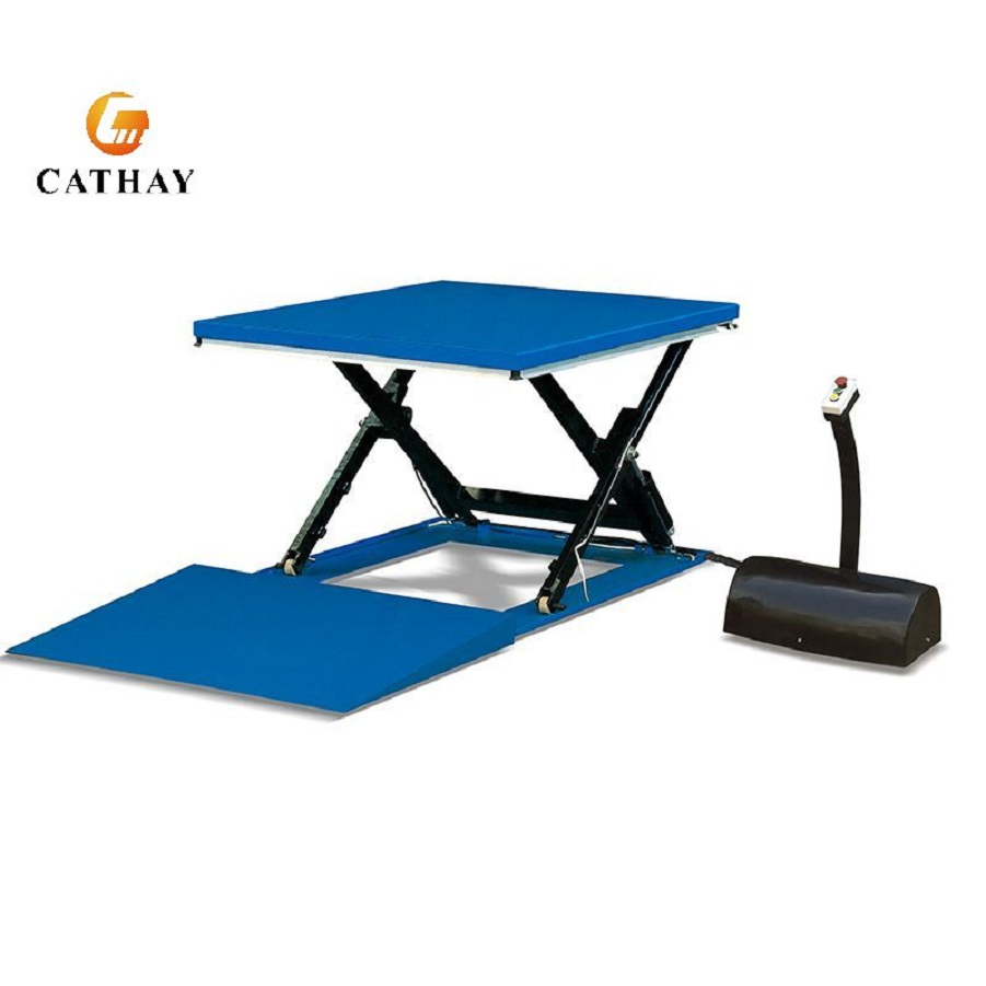 Premium Painted Low Profile Lift Table with Stable and Long Service Life