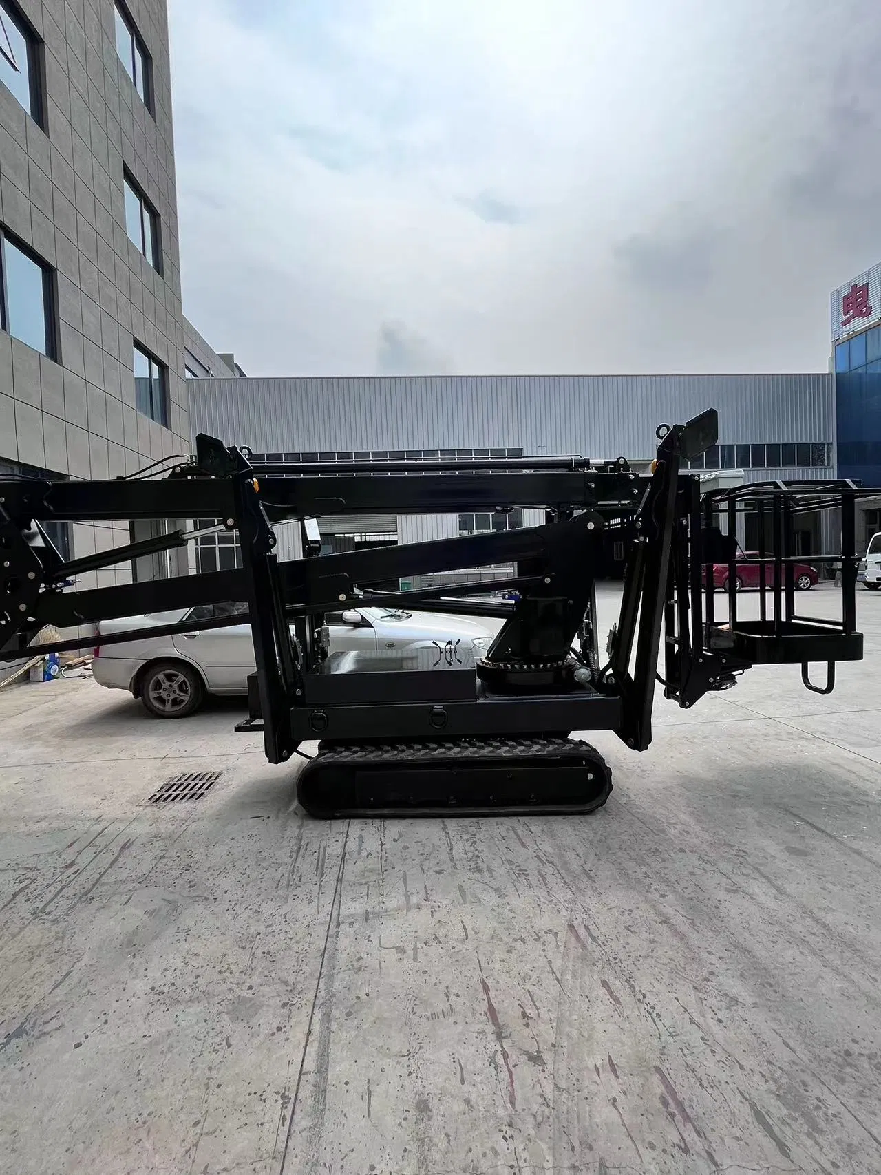 Hot Sale Mini Electric 12m-30m Boom Lift Factory Direct Truck Mounted Tracked Crawler for Cross Country for Rough Terrain