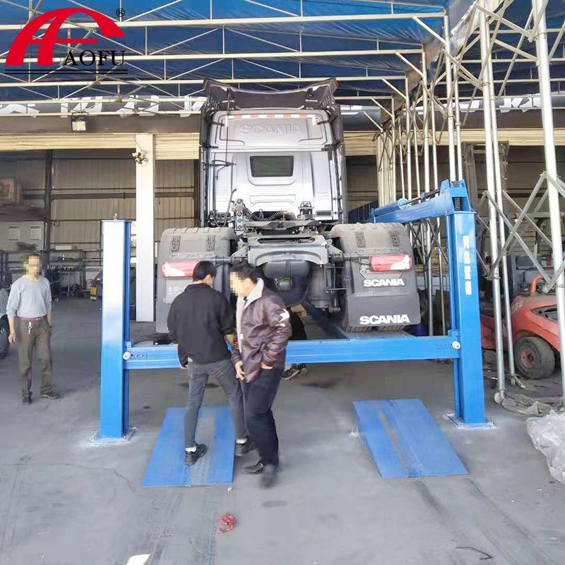 Customized 4 Post Hydraulic Vehicle Garage Lift for Car Service &Repair