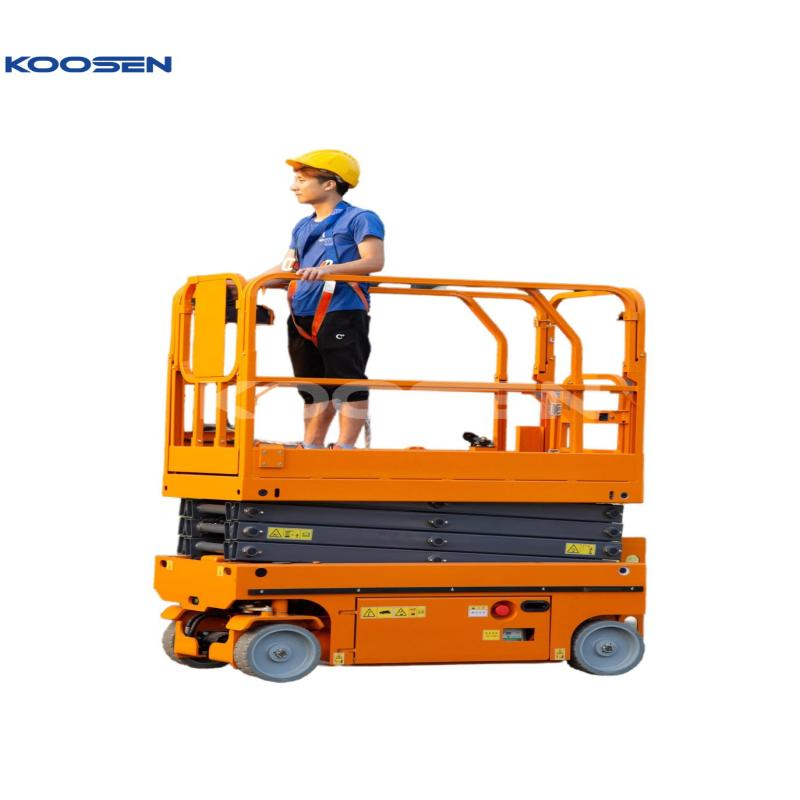 High-Performance Koosen Self-Propelled Scissor Lift with Safety Features