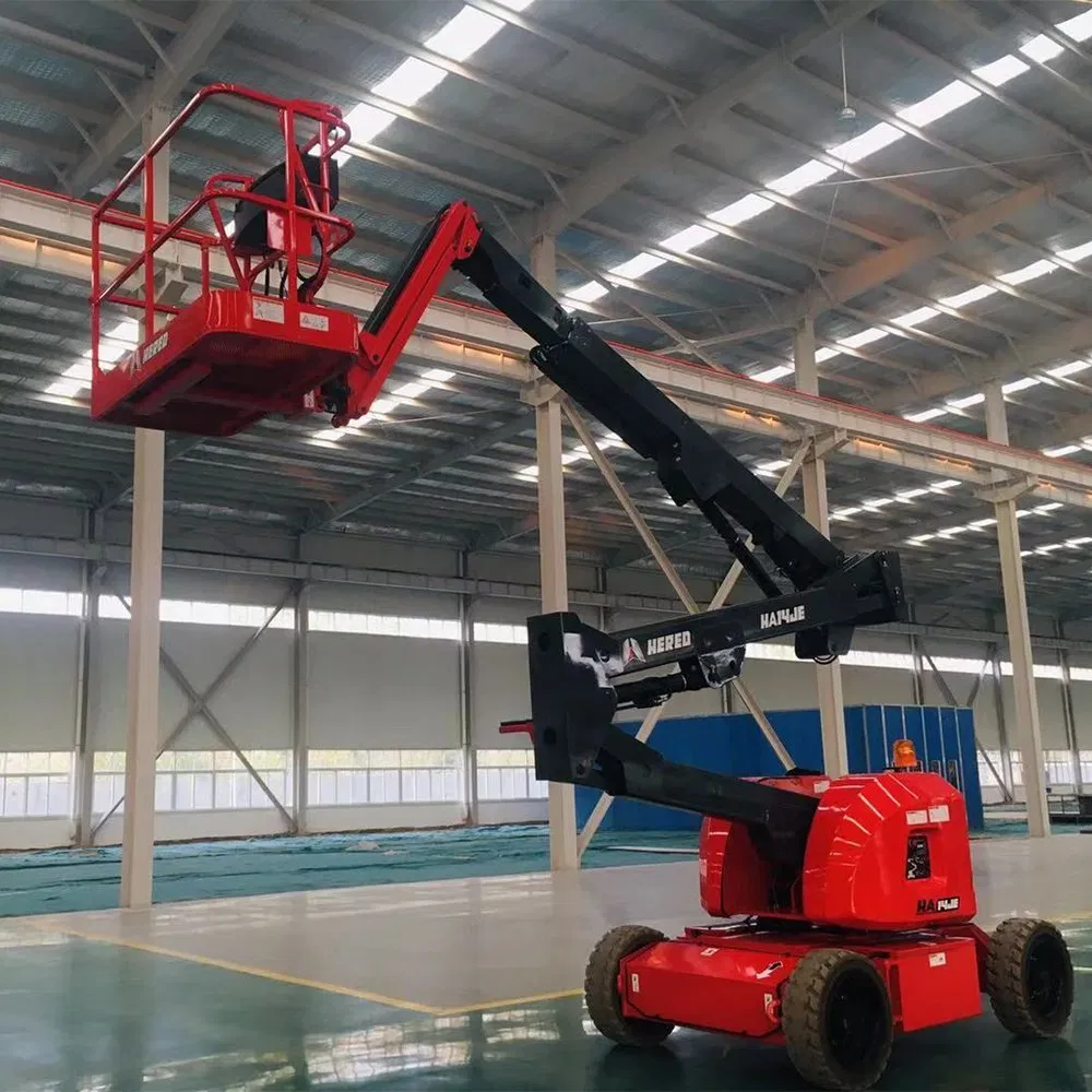 Professional Grade Electric Articulating Boom Lift for Contractors
