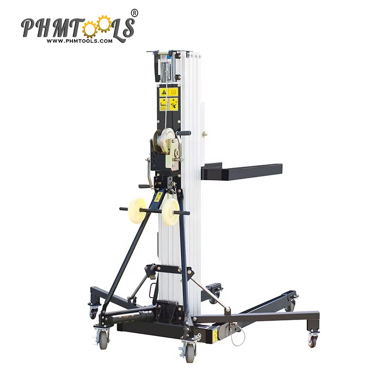 Ellie 3.5m 5m 6.5m 8m Economical 280kg to 340kg Manual Lifting Material Lifts for Sale