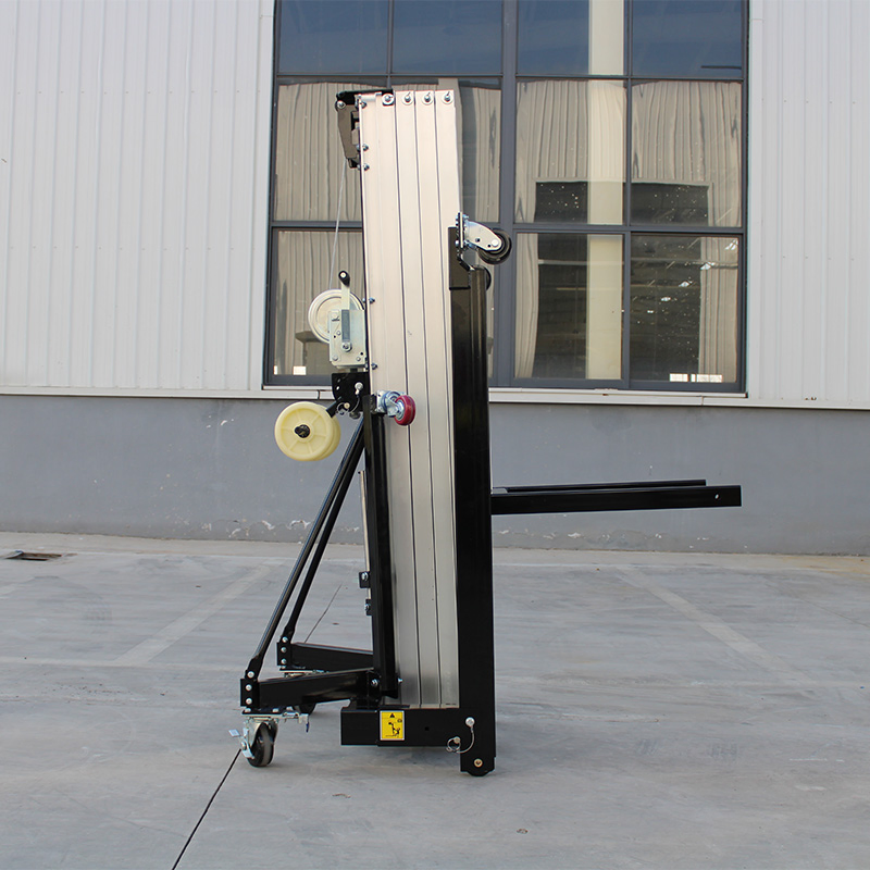 En280 Approved Portable Manual Operated Aluminum Material Lift
