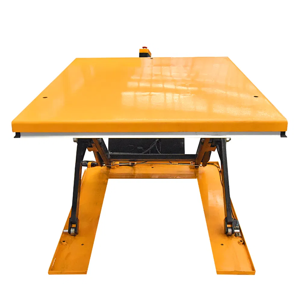 1500kg Electric Low Profile Pallet Lift Table for Efficient Material Handling