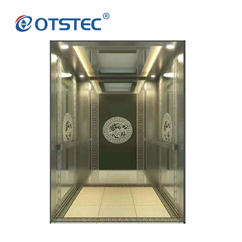 Otstec En81-41 Approved Passenger Residential Lift Traction Home Lift
