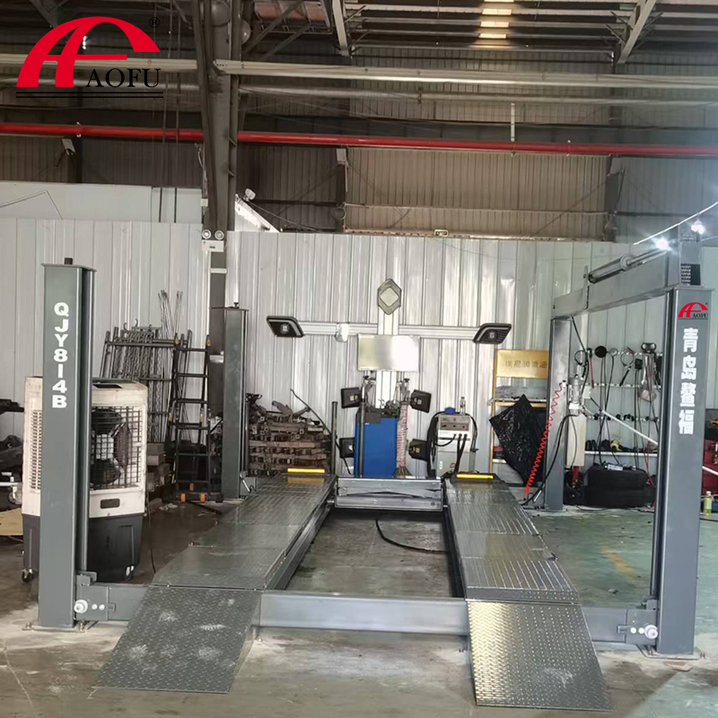 Customized 4 Post Hydraulic Vehicle Garage Lift for Car Service &Repair