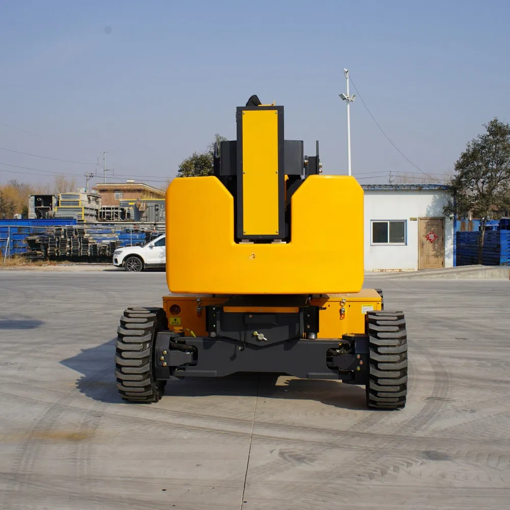 Aerial Ladder Equipment with Hydraulic Telescopic Boom Lift and Knuckle Articulating Joints