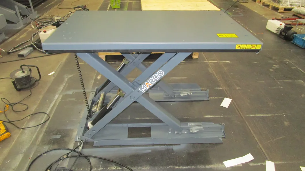 Low Profile Electric Hydraulic Scissor Lift Table