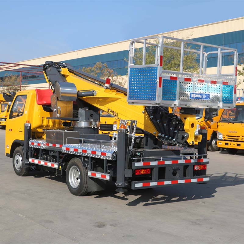 Robust Aerial Work Platform Rough Terrain Boom Lift 60m Telescopic Boom Lift