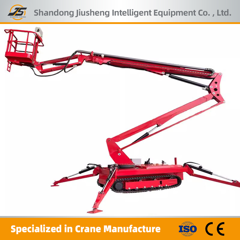 Crawler Telescopic Boom Spider Lifting Platform Electric Aerial Work Engineering Diesel Lift