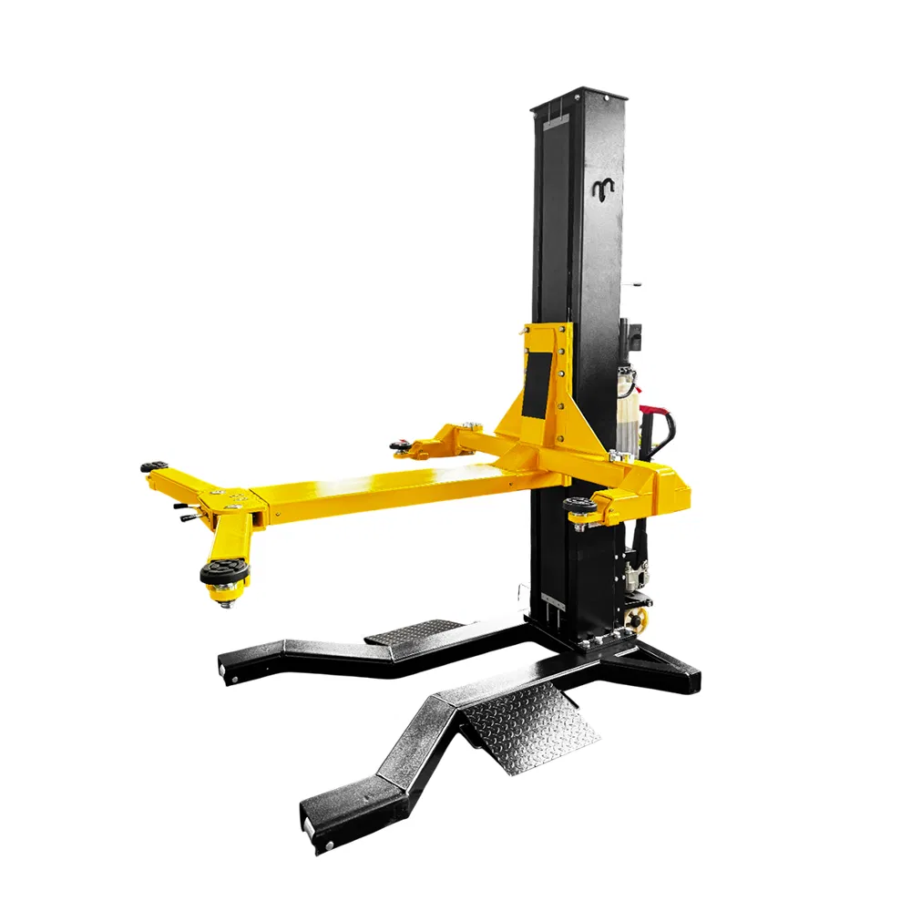 Anti-Surge Hydraulic Single Post Lift for Vehicle Repair Service