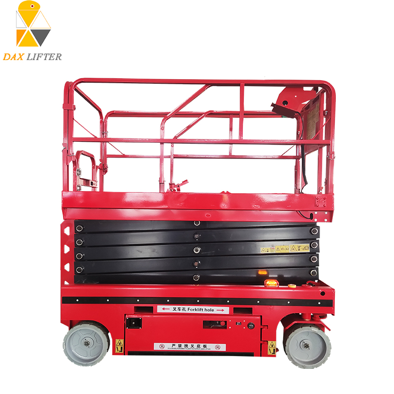 China Daxlifter Multiple 6-16m Hydraulic Self-Propelled Scissor Lift with CE Approved