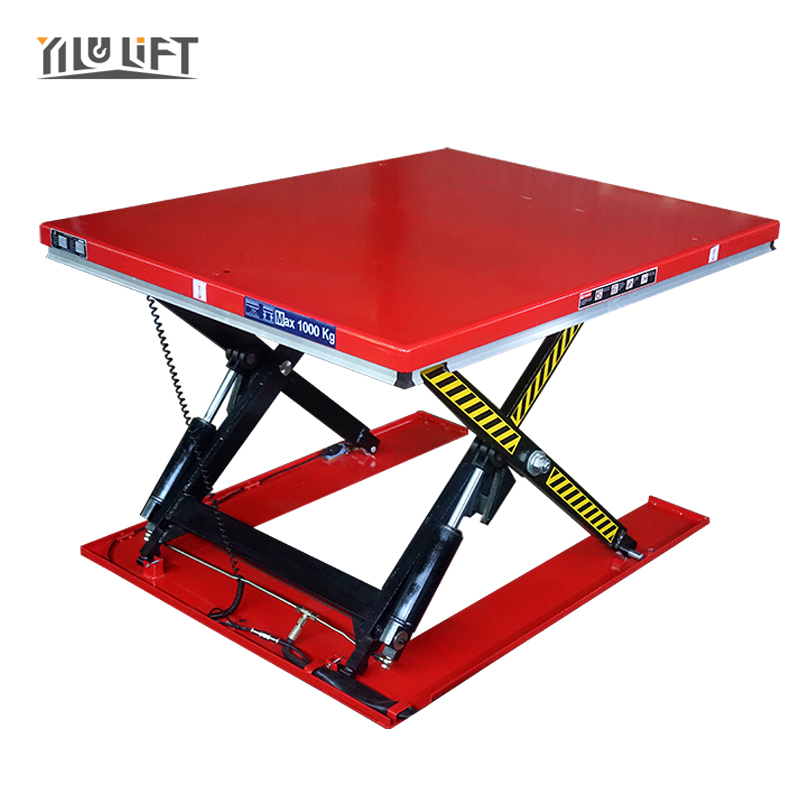Popular Lift Material Handling Hydraulic Trolley Manual Trolley Lifting Platform
