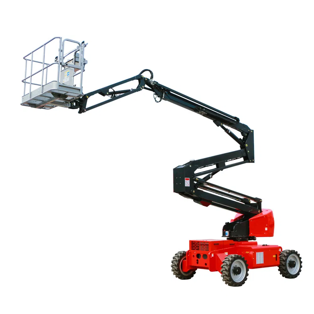 Self Propelled Mobile Crank Arm Lifts Articulating Telescopic Boom Lift Man Lift for Aerial Working