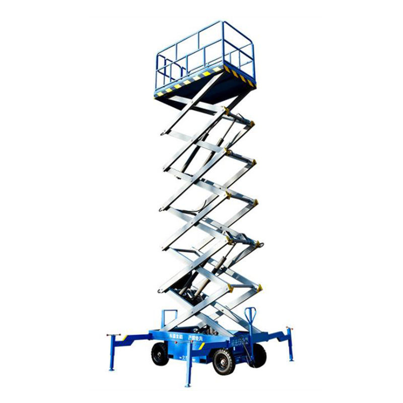 6m 8m 10m 12m 14m 18m Electric Mobile Used Man Lift Scissor Lift China Electric Man Lift for Sale Rough Terrain