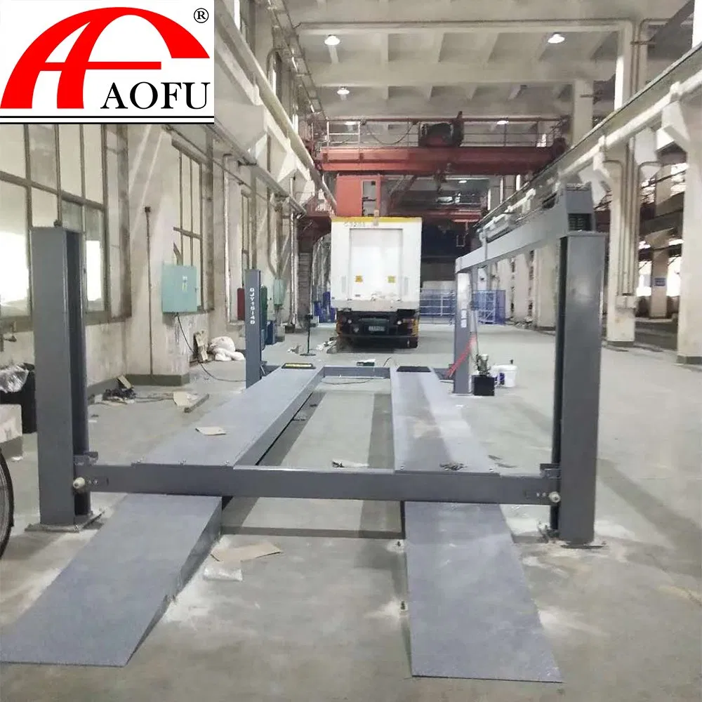 Customized 4 Post Hydraulic Vehicle Garage Lift for Car Service &Repair