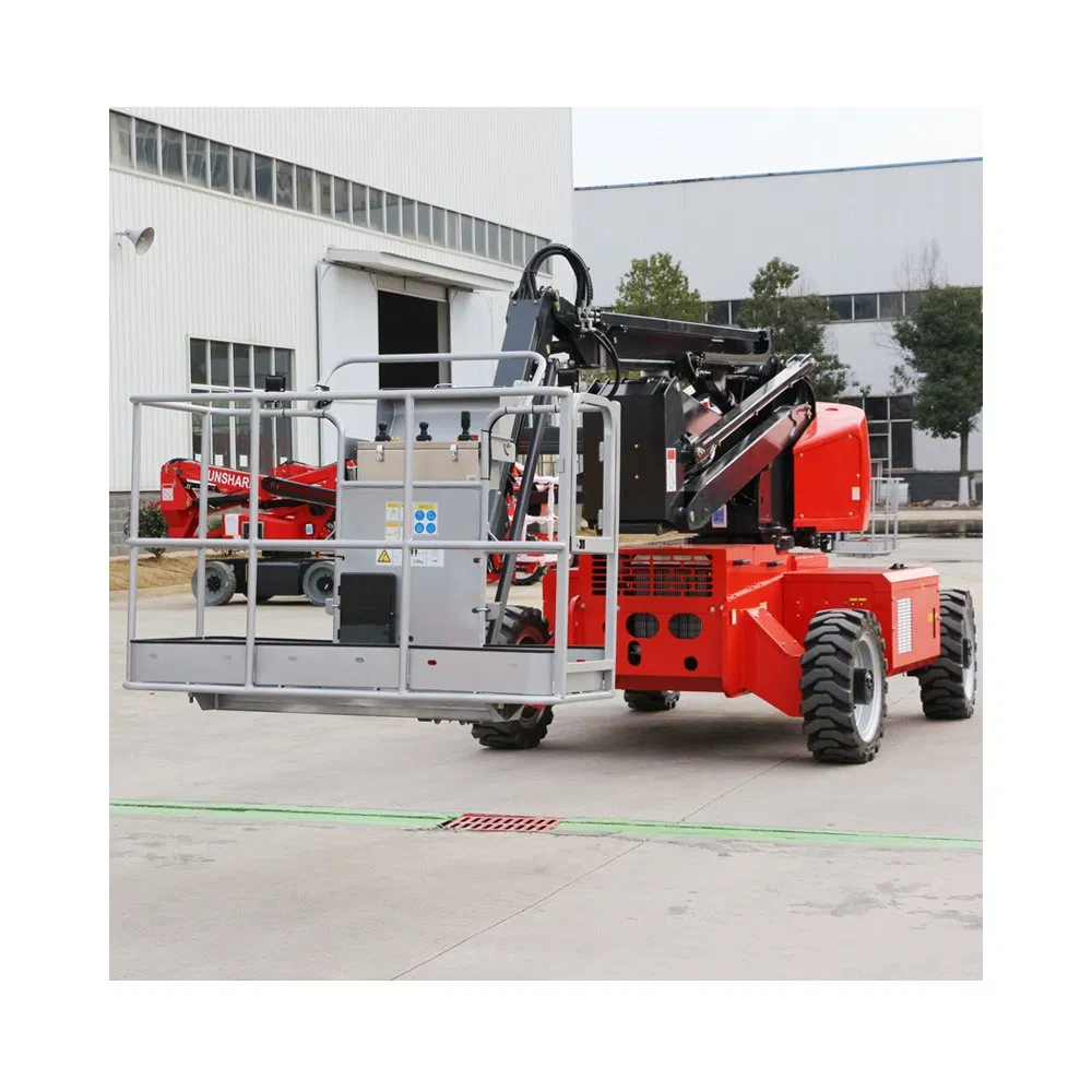 10m 30m Hydraulic Man Articulating Telescopic Boom Lift for Lighting